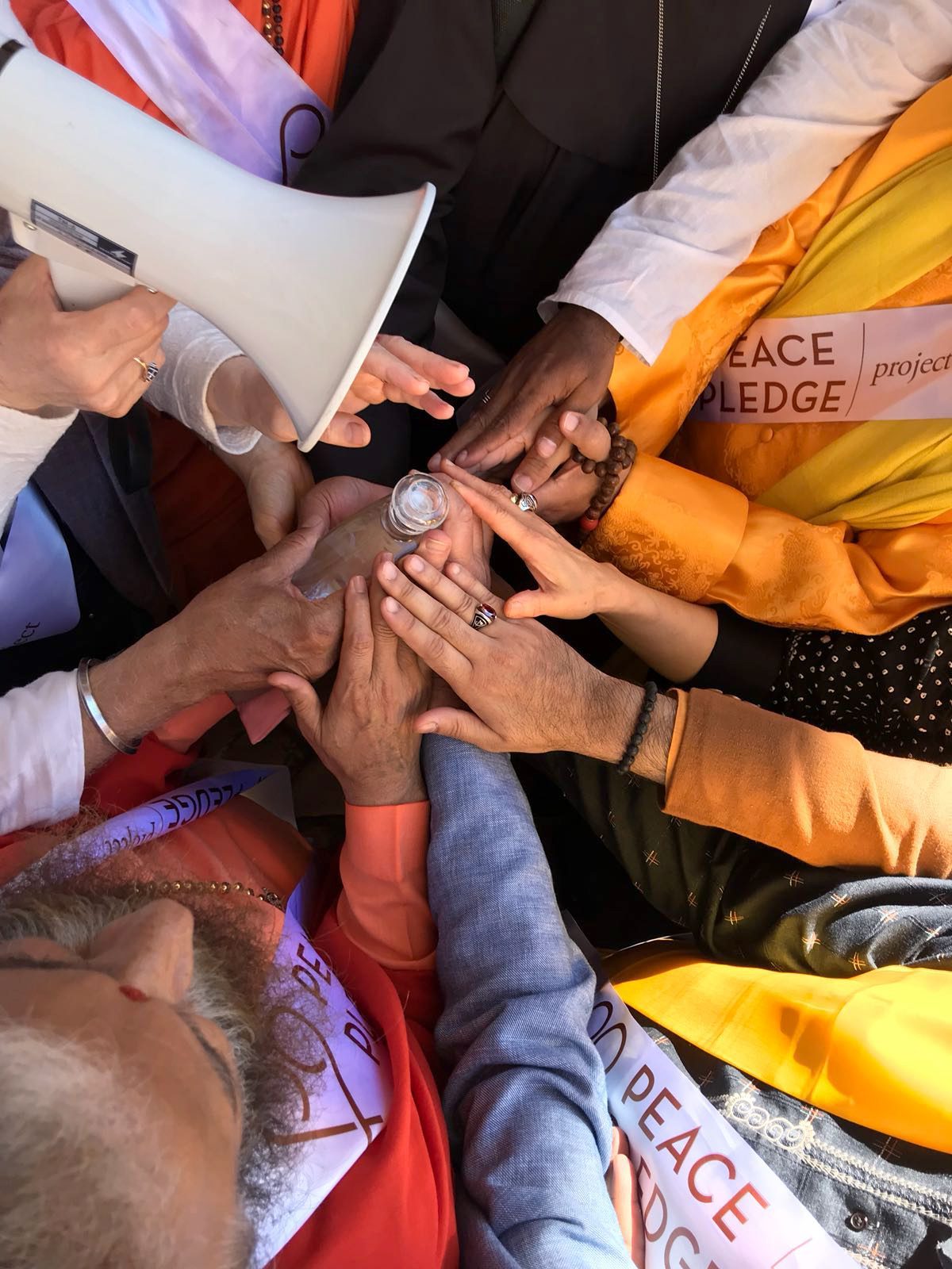 Mohanji as a peace activist in Assisi, Italy 4