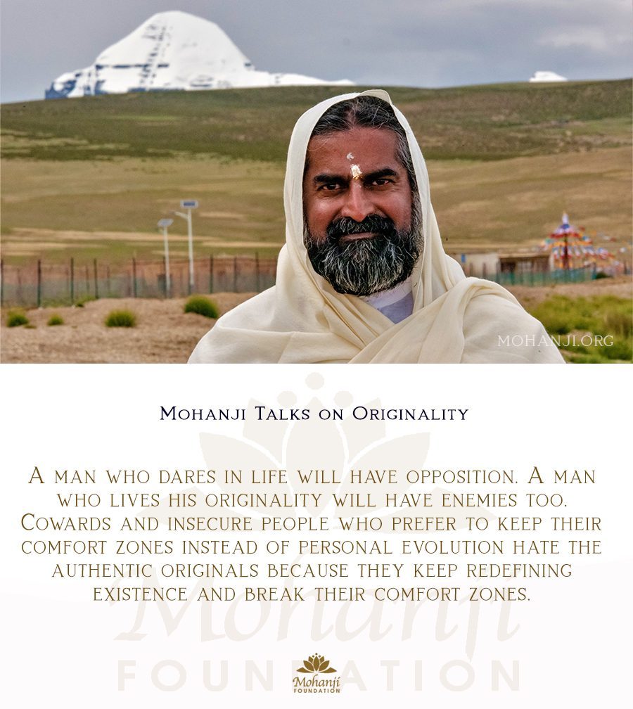 Mohanji quote - Originality